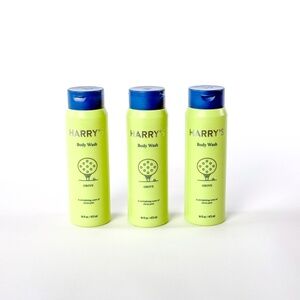 NEW (3) Harry’s Foaming Body Wash – Grove Scent – Citrus 16 fl oz Each 🍊🧼🇺🇸